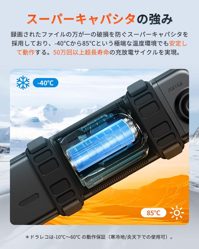 Quality 64GB Card Dash Cam S410 Front and Rear Megapixel Superb Night Digital Rearview Touch Backup Guide Line IP67 Waterproof Rear Drive Unlimited