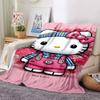 1 шт. одеяло HELLO KITTY Легкое фланелевое покрывало для дивана кровати путешествий кемпинга гостиной офиса дивана кресла