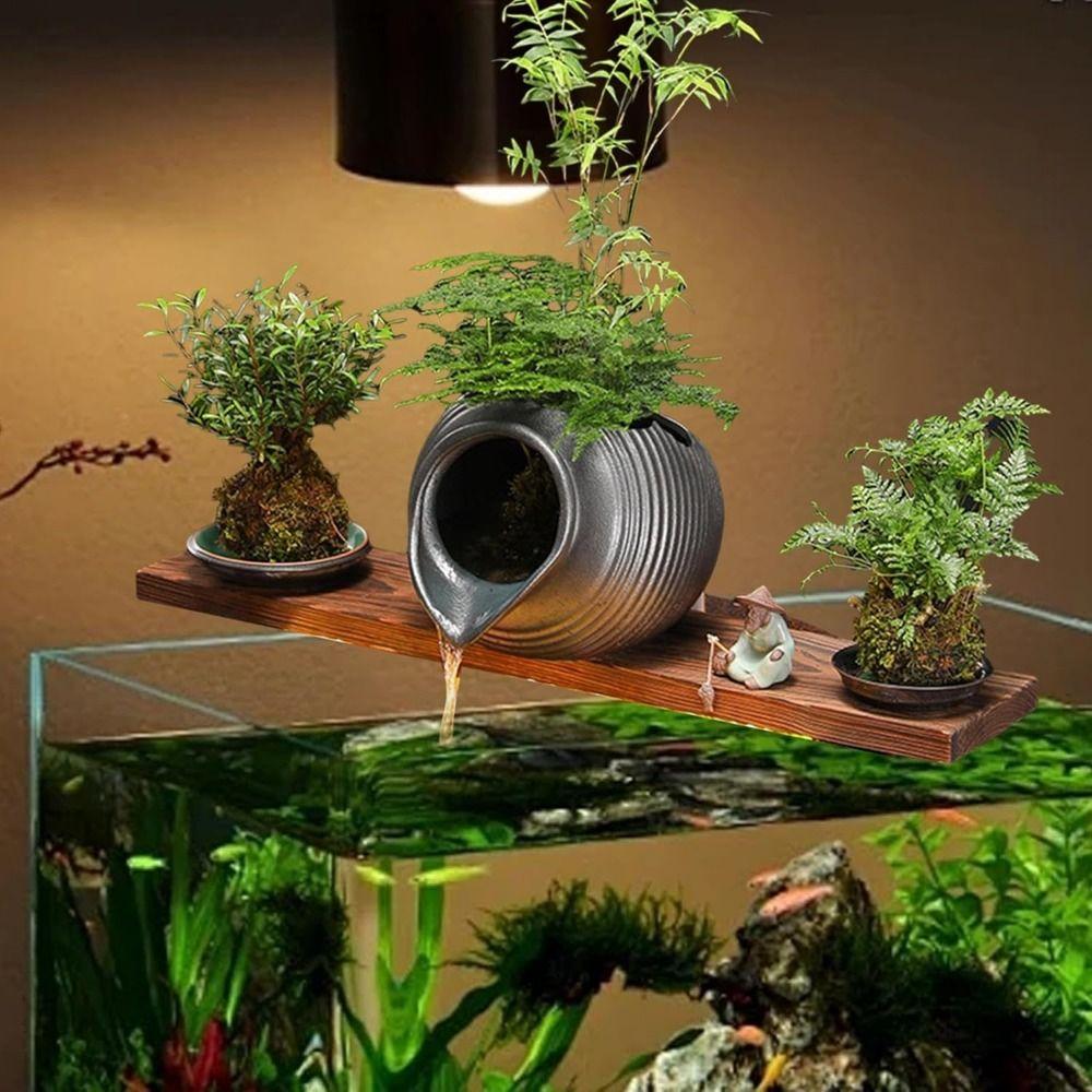 Flower Pots Circulating Waterfall Jar Decorative Porcelain Water Dispenser  Courtyard