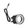 LED Microscope Ring Light 144 LEDs 4W 6500‑7500K 32000‑36000LX Adjustable Brightness USB Powered Microscope Lamp