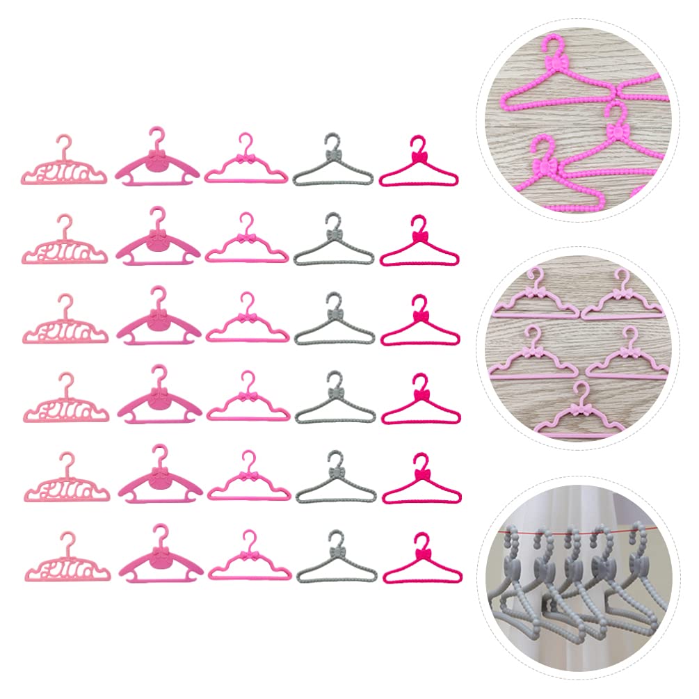 Frcolor Кукольная вешалка Мини-вешалка Вешалка для костюма Держатель костюма Мини-вешалка для одежды для кукол Мини-вешалка для одежды Вешалка для игрушек Стойка для кукол Вешалка для кукол