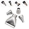 Nozzle AirGun Tools Hot Airgun Silver Stainless Steel
