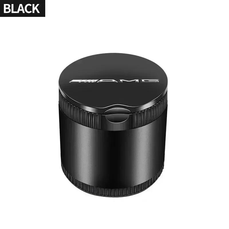 JUJUM1 Car Interior Decoration Led Lighting Car Ashtray For Mercedes Benz Amg W204 W213 W205 W211 W212 W176 W205 W203 Accessories