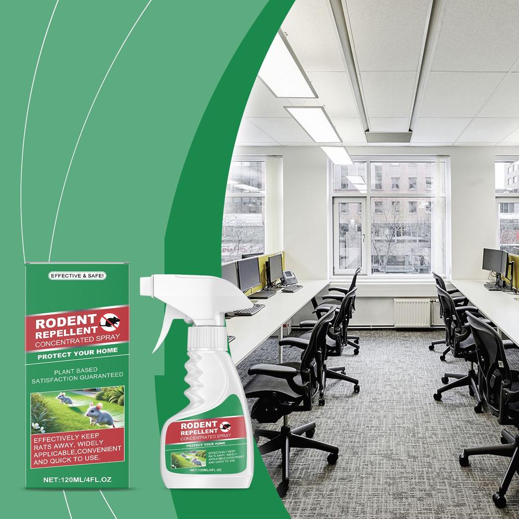 Мятный спрей для мышей отслеживание мышей в помещении и на открытом воздухе длительный антикрыс и мышей 120 мл