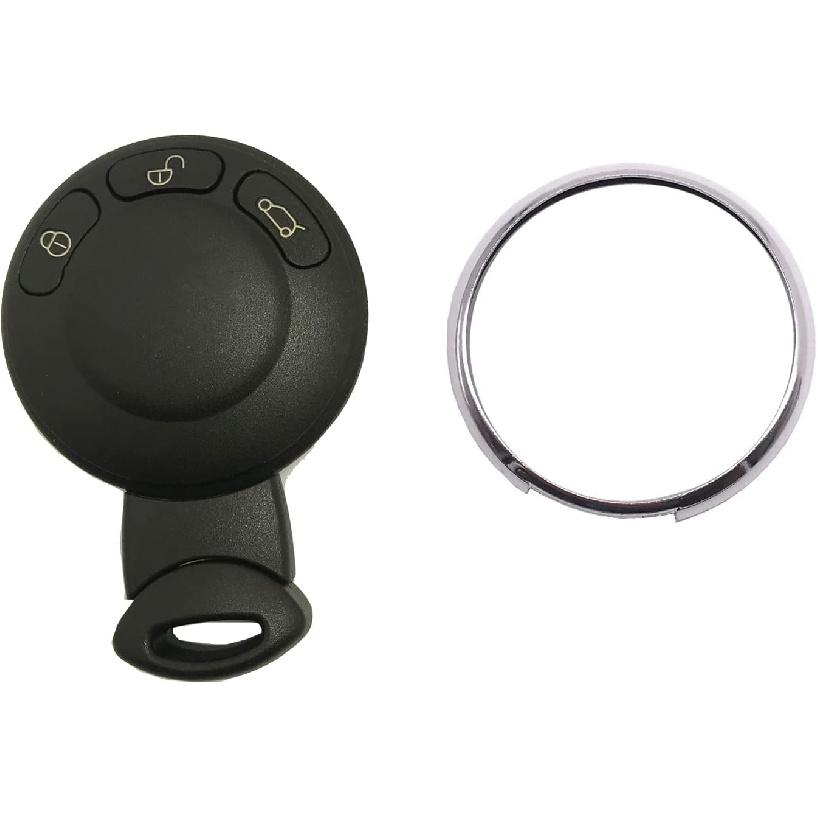 Remote Smart Key Fob Shell Case Fit for BMW Mini Cooper 2007-2014 Keyless Entry Replacement Car Key Fob Housing (1)