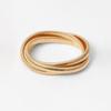 Simple Design Elastic Bracelet Stainless Steel Spiral Bracelet Fashion Vintage Bangle  Women Girls