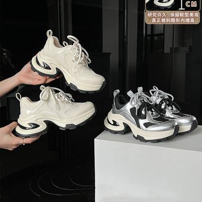 Маленький рост увеличение мужчины папа обувь женщины 2025 лето новый универсальный легкий дышащий спорт бег мода повседневная обувь