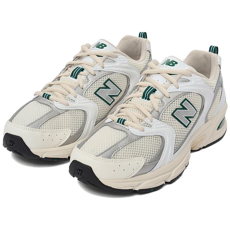 New Balance Кроссовки унисекс 530 Sea Salt Marsh Green Кремово-белые MR530SX