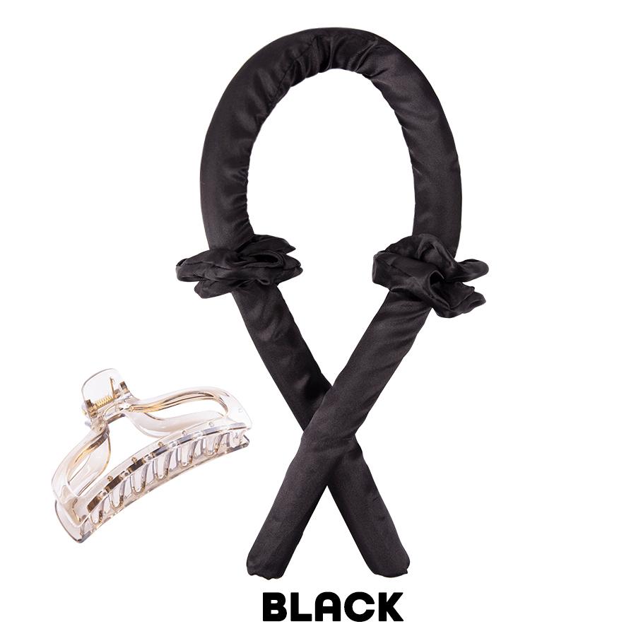 1 комплект, термобигуди для волос, повязка на голову, щипцы для завивки волос, лента для завивки без нагрева, с заколками для волос, кудри для сна, шелковая лента, бигуди для волос