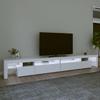 VidaXL TV Stand with LED Lights Entertainment Center Storage Media Console Living Room Furniture Home 3152802