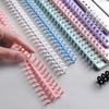 30 Holes Plastic Spiral Rings For A4 Paper Notebook Stationery Office Supplies