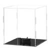 Basketball Display Case Clear Acrylic Basketball Holder Assemble Countertop Box for Dolls, Car Models, Souvenir