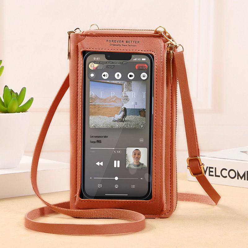 2025 Women's Anti-theft Versatile Crossbody Touch Screen Mobile Phone Bag & Wallet