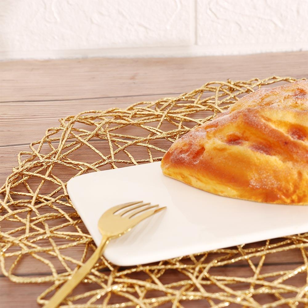 Круглая 38 см Декор стола Плетеная Кухонная салфетка Подставка под стакан Подставки под чашки Посуда