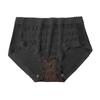 Women's Underwear Antibacterial Breathable Quick Drying Underwear Mesh Lace Jacquard Underwear Mid Waist High Elastic  Underwear Sexy Triangle Pants