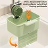 Suction Cup Sink Strainer Sink Debris Catcher Basket Removable Kitchen Sink Drain Strainer for Food Scraps No-Touch Waste Disposal
