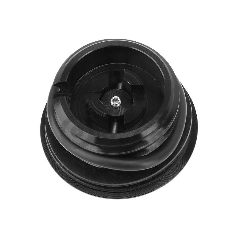 Harley Sportster XL883/1200 Chrome Alloy Push-Style Dual Fuel Tank Cap