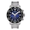 Tissot Seastar 1000 Chronograph Watch with Bracelet, Officially Imported, Men's, Blue Dial, T1204171104101