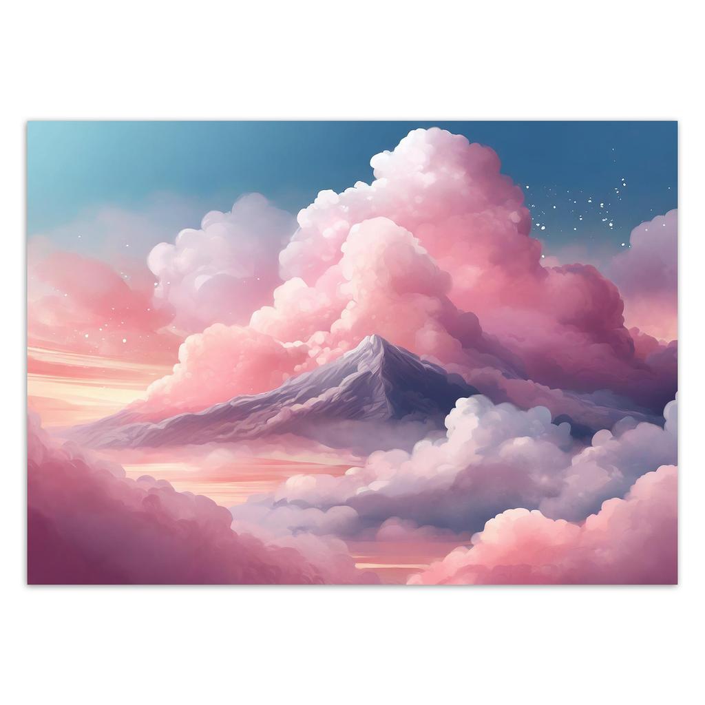 Wallpaper Pink clouds and sky