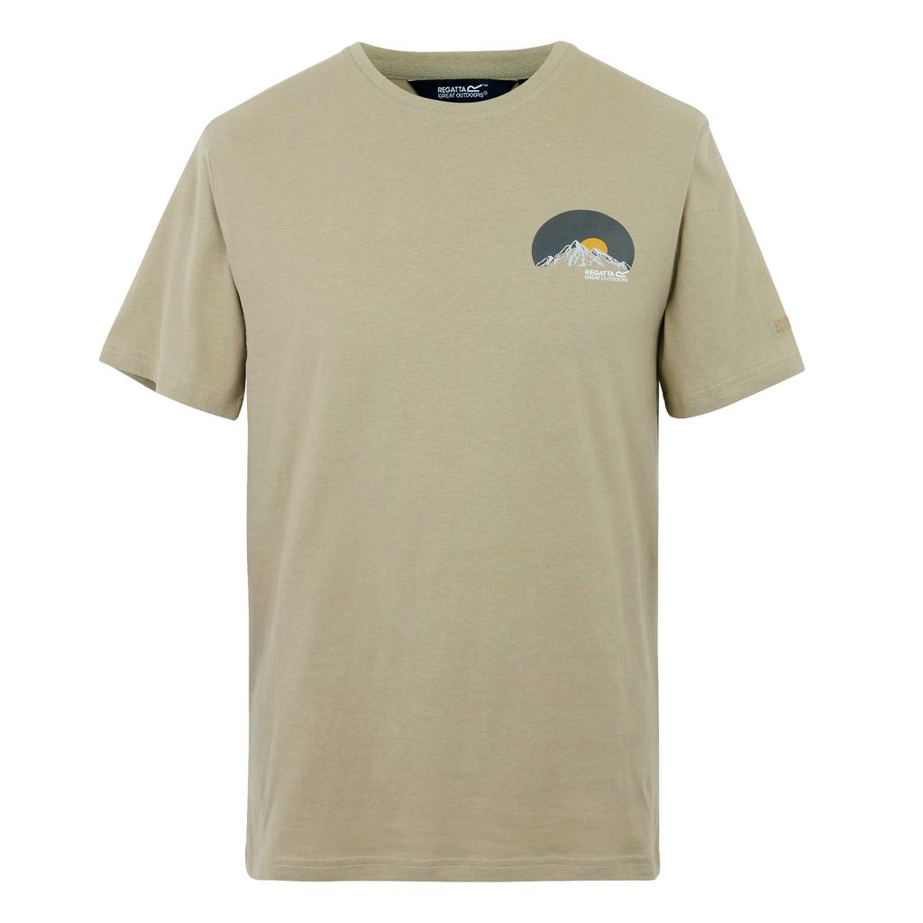 Regatta Mens Cline IX Sunset T-Shirt