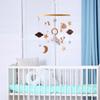 Baby Crib Mobile Rattles,Newborn Rattles Mobile,Hanging Bed Bell Toy for Children Infant