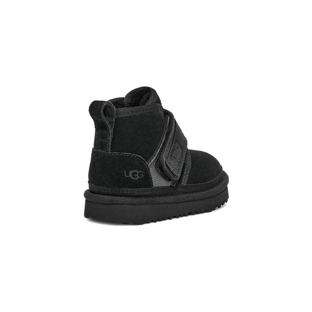 UGG Versatile Comfortable Warm Mid-Calf Snow Boots Baby Boots Black 1130757T-BLK