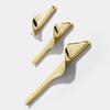 Zinc Alloy Wardrobe Door Handles Light Gold Dresser Drawer Knobs Furniture Handles  for Wardrobe