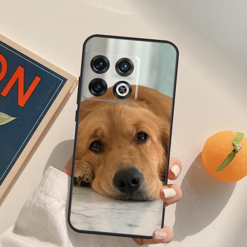 Golden Retriever Dog Case For OnePlus 11 10 9 8 Pro 8T 9R 10T 9RT Ace Nord 2 2T CE N10 N100 N20 N200 Back Cover