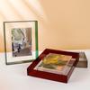 Home Decor Acrylic Square Photo Frame Box Photo Frame Box Transparent Bedroom Office