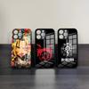 Чехол для телефона F-FULLMETAL A-ALCHEMIST для 17 Pro Max IPhone 16 Pro 14 12 11 13 Mini X XR XS 15 Plus SE Стеклянная крышка
