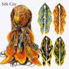 High-quality Luxurious Silk Scarves Headband Scarfs Neck Scarf For Women Chain Silk Scarf Women's Decorative Shawl