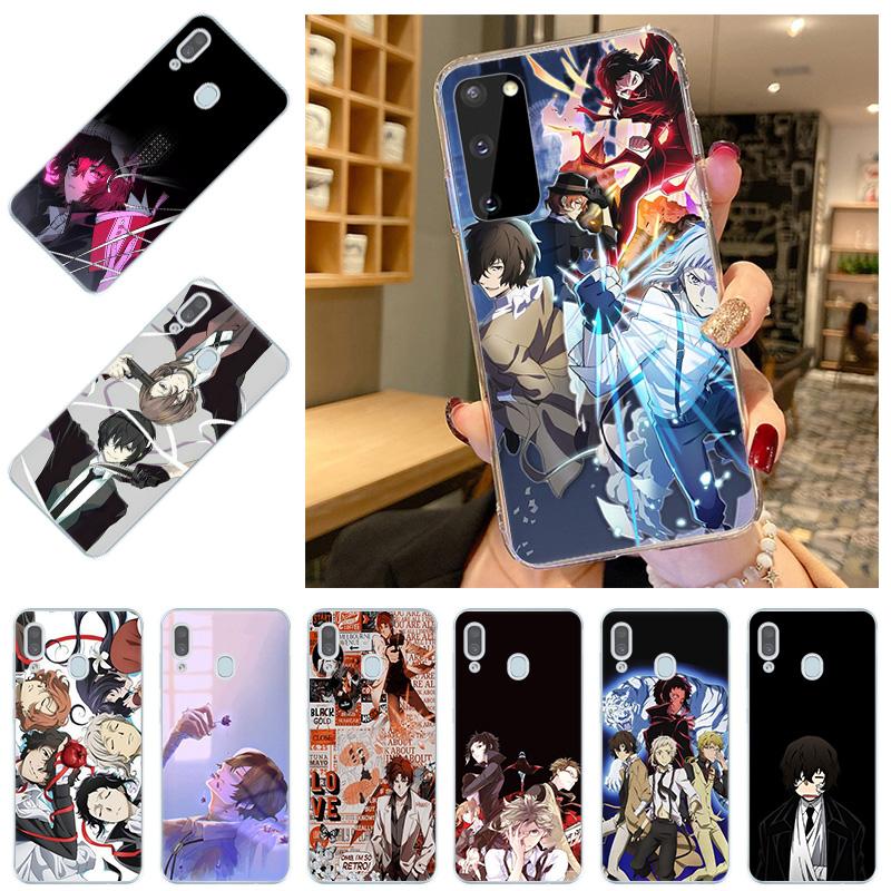 Soft Tpu Phone Case For Samsung Galaxy M51 M31 M30 M11 M21 M31s M10s M02 A01 A02 A10 S8 Note 8 9 Bungou Stray Dogs Anime Cover