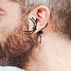 Black Spider Scary Earrings Decoration For Halloween Party Jewelry Gift Fashion