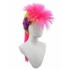 Synthetic Colorful Punk Style Hair Edgy Style Performance Props Vibrant Mohawk Long Wig  Photos