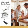 Aluminum Alloy Hand Cranking Noodle Press Portable Pasta Maker  Home Kitchen Restaurant