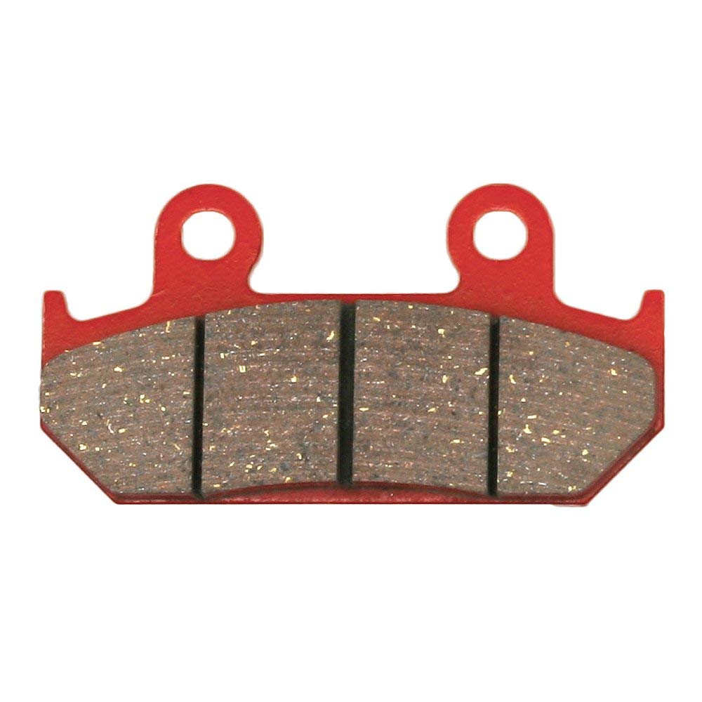 Тормозная колодка мотоцикла Daytona красная (Полуметаллическая накладка) VFR400R Pro Arm (87-88) CBR250F (86-92) НСР250Р (86-87) Передняя часть 79781 Резьба № 6