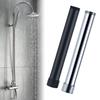 Round Shower Head Extension Rod Replacement Shower Extender Stainless Steels Modern Shower Extension Pipe Easy To Install