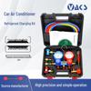 VAKS Dual Gauge Refrigerant Manifold Set for R410 & R134 Air Conditioners