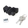 1 Set Locking Push Button Latch For Marine Boat Radio Box, Tool Box, Electronic Box, Motorcycle Glove Box Lock