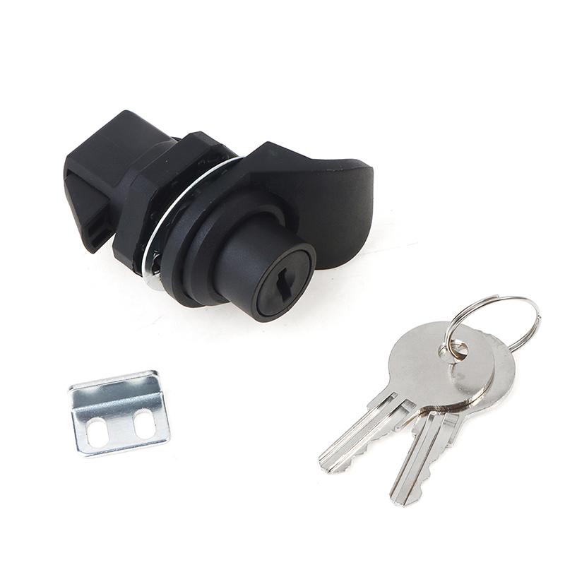 1 Set Locking Push Button Latch For Marine Boat Radio Box, Tool Box, Electronic Box, Motorcycle Glove Box Lock