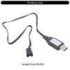 Кабель для зарядки USB SM4P Зарядное устройство SM4P Светодиодные индикаторы Для литиевой батареи 7,4 В RC Модели Автомобили Лодки Игрушка с дистанционным управлением