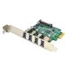 USB 3.0 4-Port Side-Plug Expansion Card with NEC D720201 Controller and SATA Support