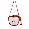 Pear Fruits Shape Crossbody Bag Harajuku Mobile Phone Pack Waterproof Funny Shoulder Bag  Outdoor