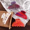 Acrylic Hair Claw Clip Korean Style Acrylic Shark Clip Simple Flower Hair Claw  Girl