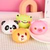 New Kids Bread Colored Panda Animals Pinching Joy Cute Cartoon Release Ball Slow Rebound Flour Stress Relief Toy Adult Gift