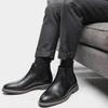 HECRAFTED SHOES/ Зимние мужские ботинки из искусственной кожи