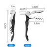 Professional Wine Opener with Foil Cutter 410 Waiter Corkscrew  ,Manual Wine Bottle Opener for Servers, Bartenders and Waiter