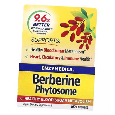 Фитосома берберина, Berberine Phytosome, 60капс (72466013)
