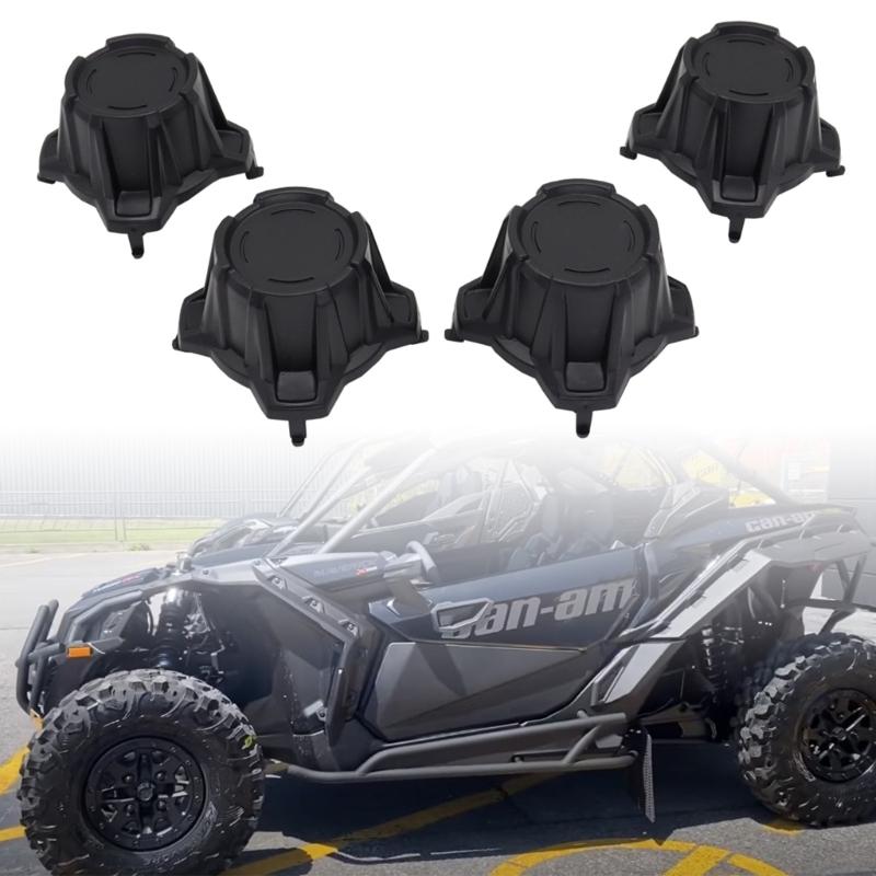 4pcs Wheel Tire Center Rim Hub Cap Cover for Can Am  Defender 2017-2020