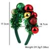 Color Ball Headband Creative Colored Balls Christmas Decoration Unique Christmas Hair Band Rich And Colorful 39.3g Interesting